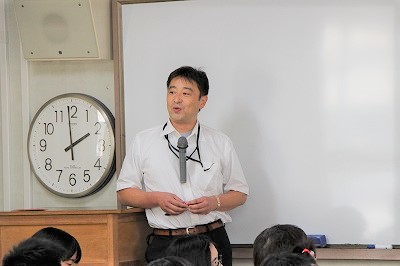 児童学科模擬授業