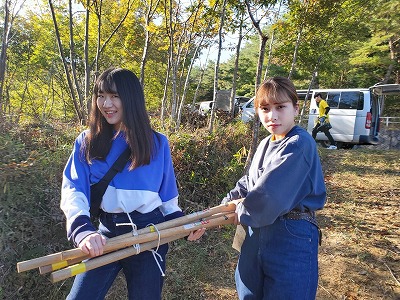 植樹の様子