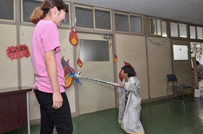 写真：白梅祭。企画。児童文化研究部