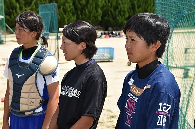 写真：気合のはいった面持ちの選手たち