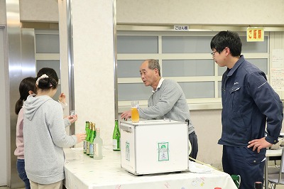 多胡酒造の方々の講義の様子
