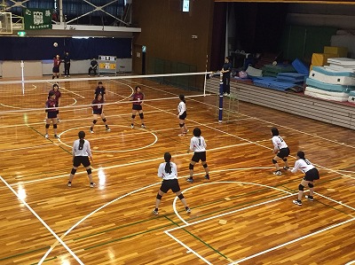 写真：試合の様子