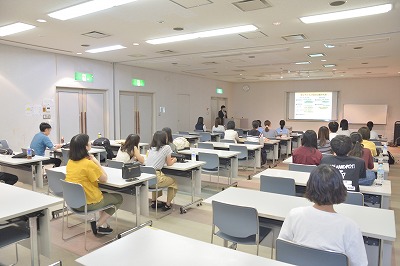 写真：浜田出張オープンキャンパスの全体の様子