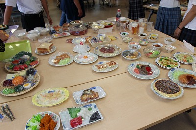 食物学科展示物