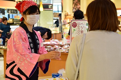 販売キャンペーンの様子