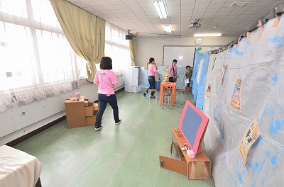 写真：白梅祭。企画。児童文化研究部
