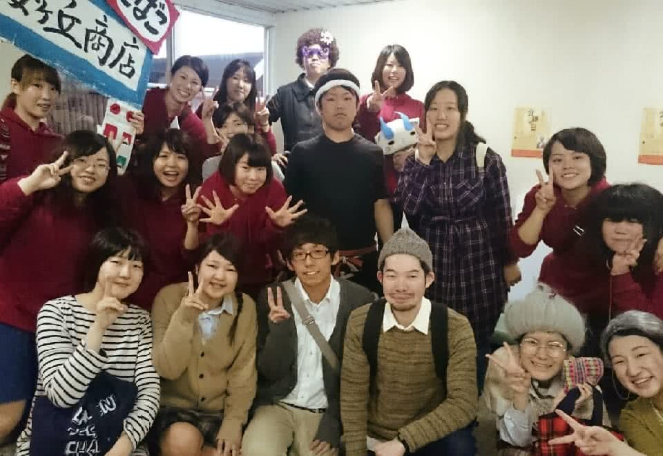 写真：介護フェアでの集合写真
