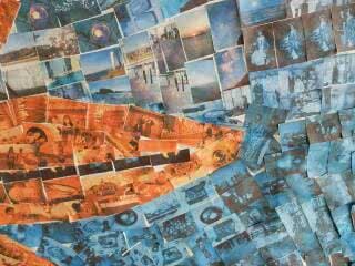 写真：美作アートプロジェクトの展示の様子