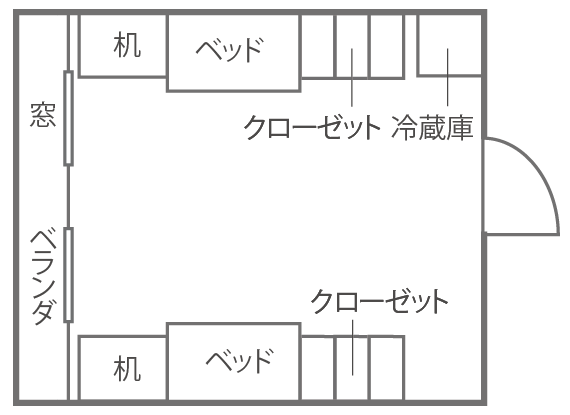 アパート見取り図