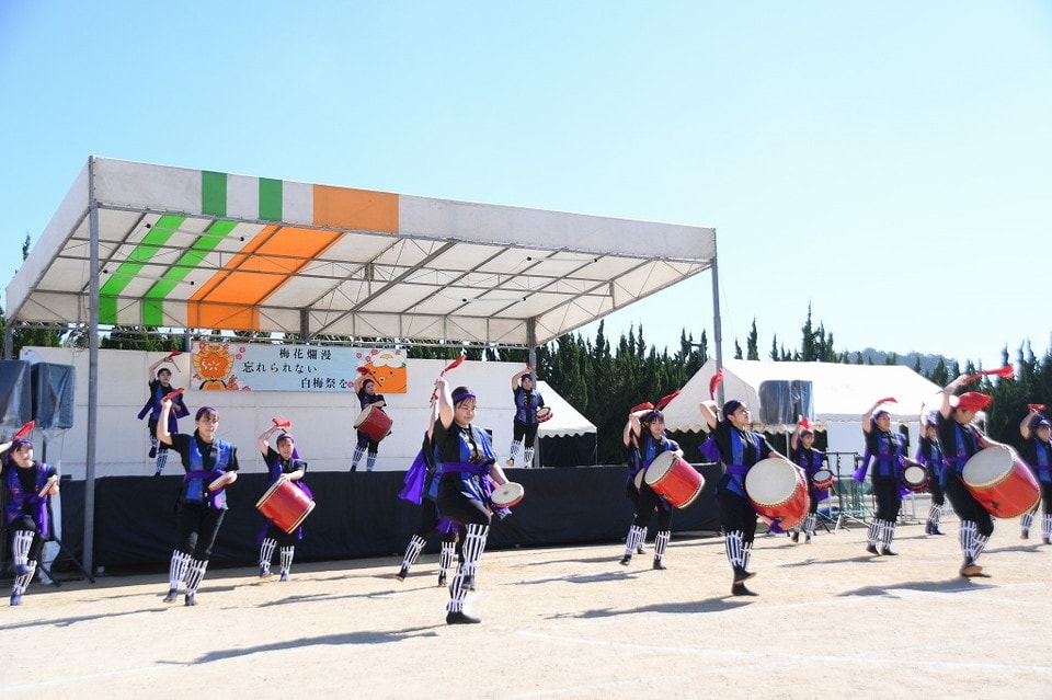 写真：白梅祭の様子