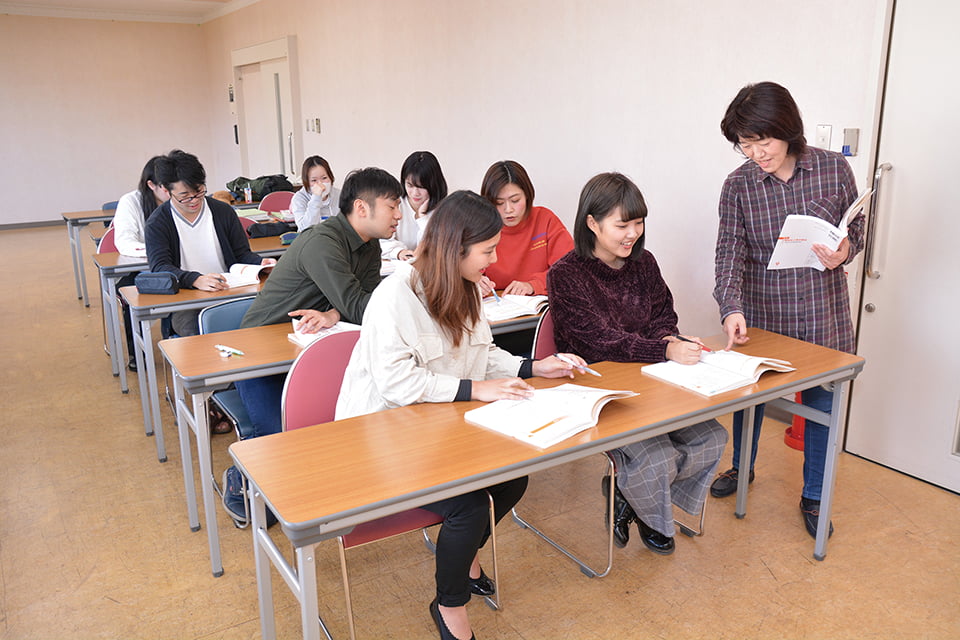 写真：国家試験対策の特別講義の様子