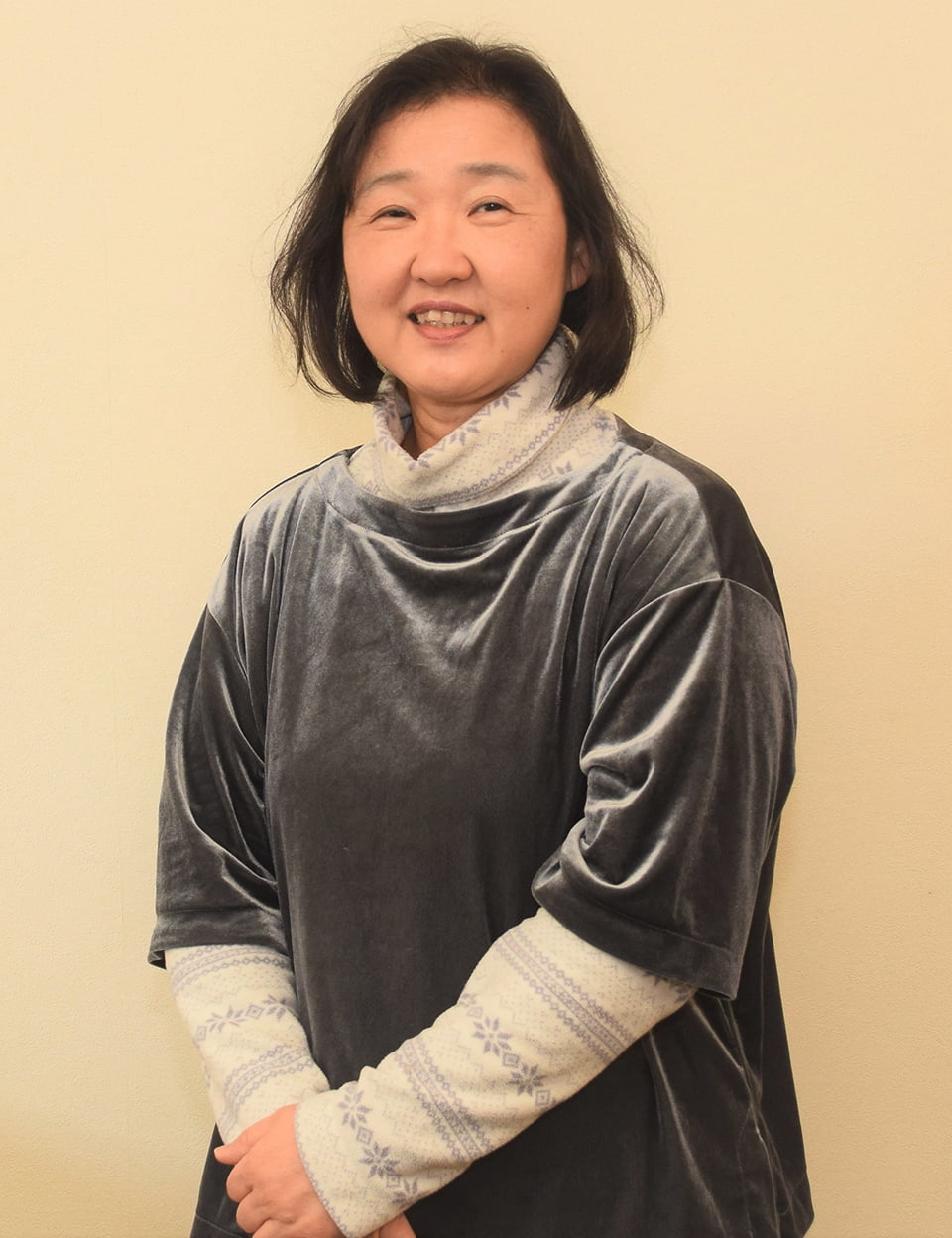 写真：社会福祉学科学科長 堀川 涼子
