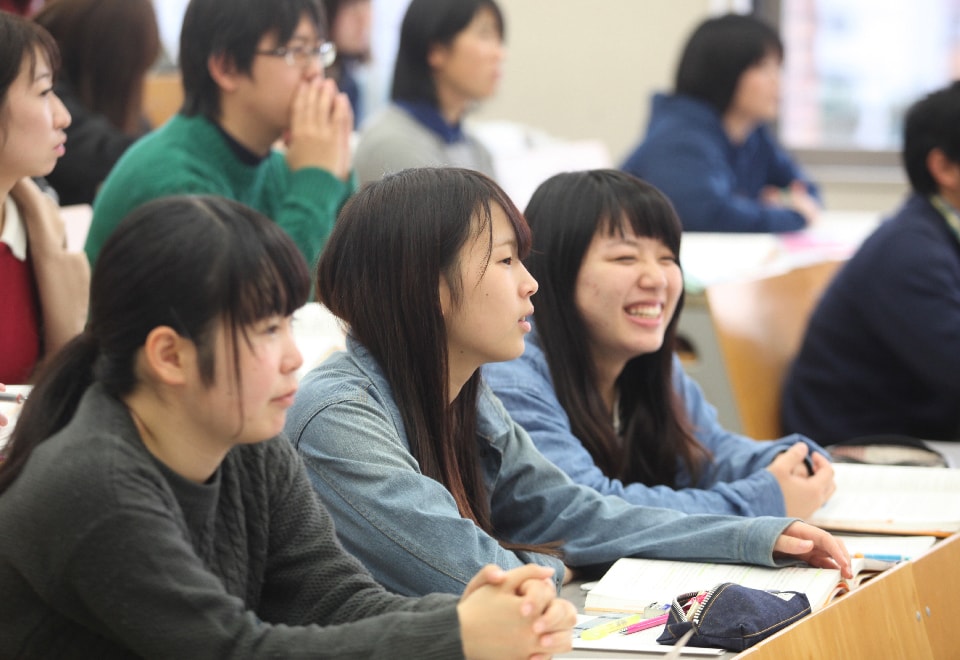 写真：社会福祉士国家試験対策の授業の様子
