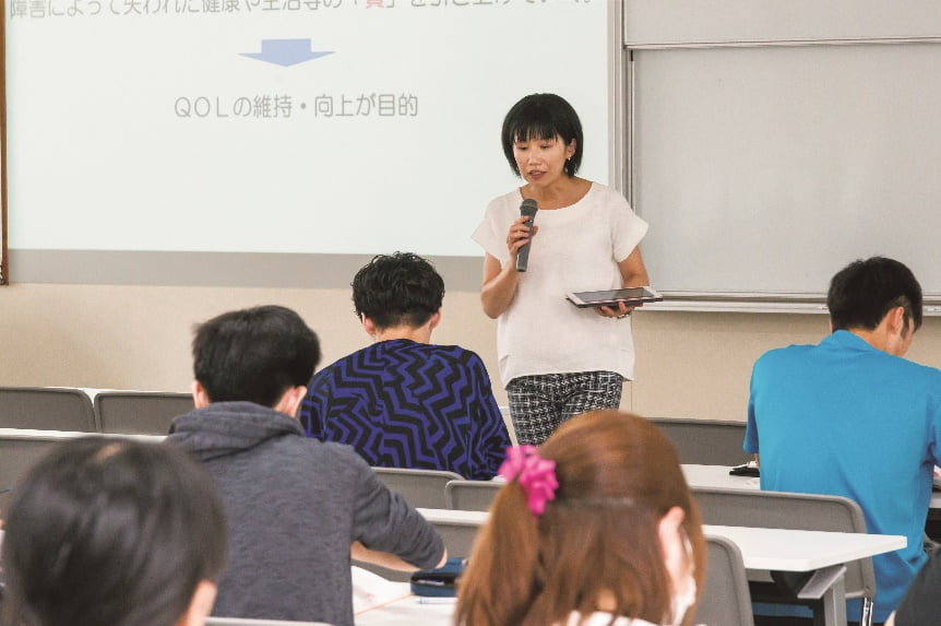 写真：保健医療サービスの様子