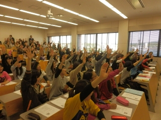 「白熱教室 in 美作大学」の写真