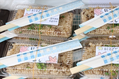 煮こごり飯の写真