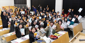 壮行会の写真