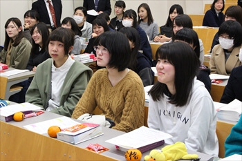 壮行会の写真