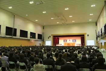 入学式の写真