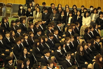 入学式の写真