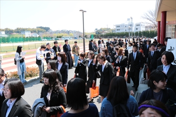 入学式の写真