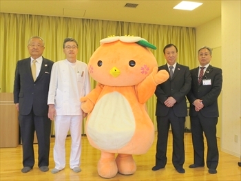 授賞式の写真