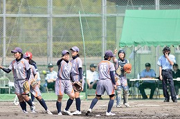 女子ソフトボール部の写真