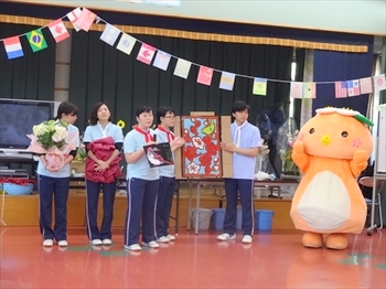 運動会の写真