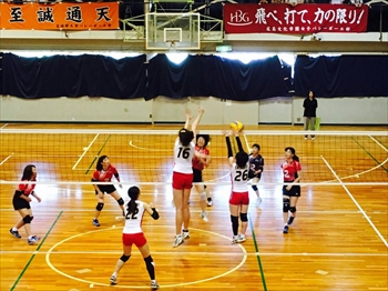試合の写真