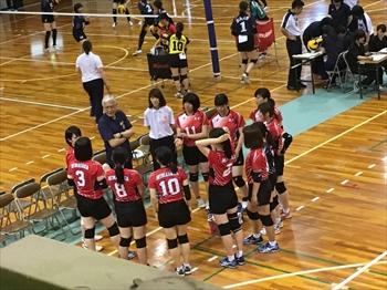 試合の写真