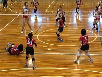 試合の写真