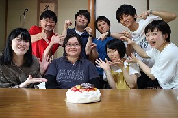 合宿中の様子の写真