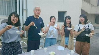 バーベキューの写真